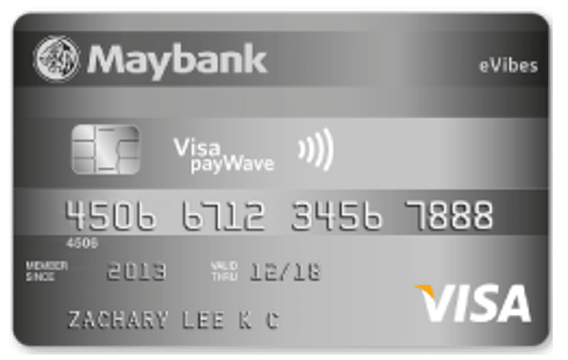 Maybank eVibes Credit Card