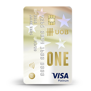 Singapore's Most Generous Rebate Card - UOB One Card