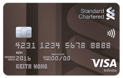 Standard Chartered Visa Infinite Credit Card