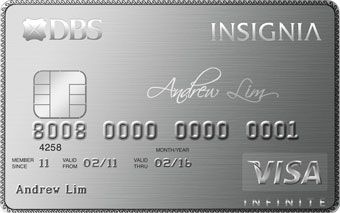 DBS insignia infinite card DBS insignia infinite card