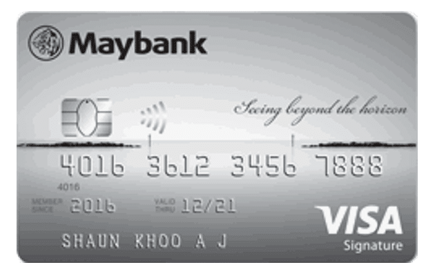 maybank credit card samsonite
