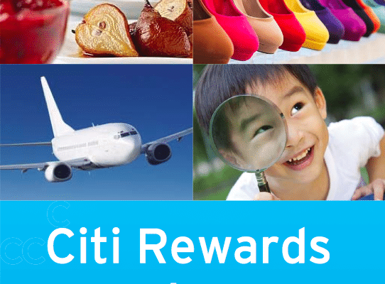 Citibank Rewards Catalogue 2013 | EnjoyCompare