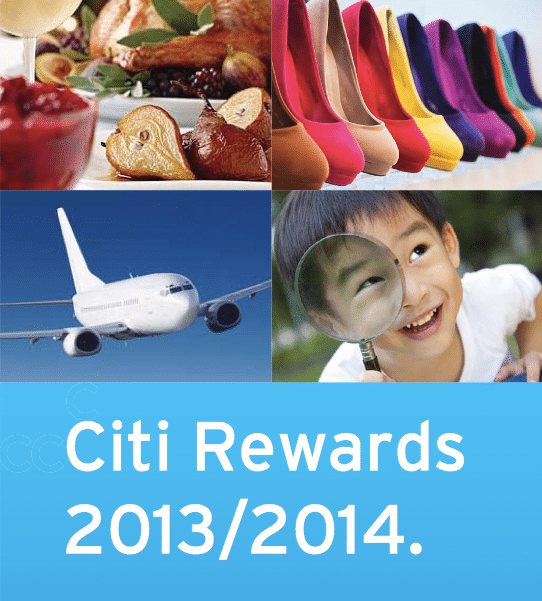 Citibank rewards catalogue 2013