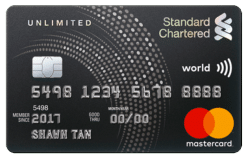 Standard Chartered Unlimited Cashback Card